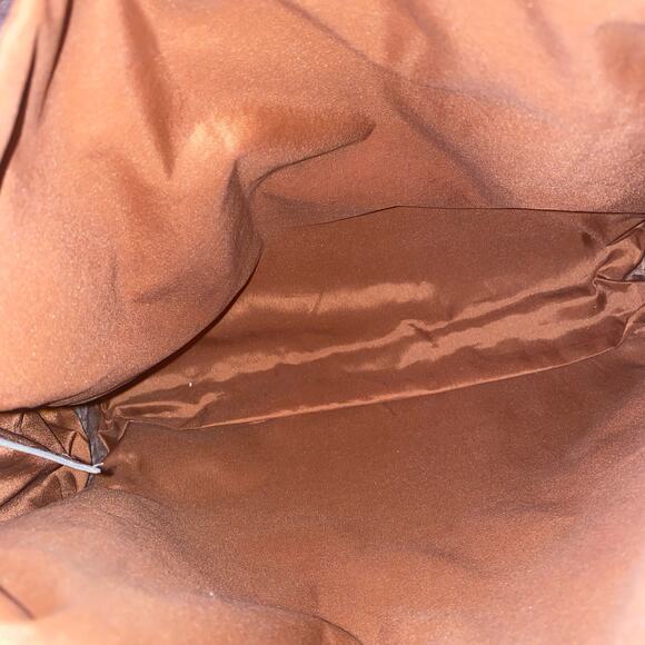 Columbian Leather Genuine Leather Shoulder boho Bag with two strap handle Brown - Picture 6 of 7